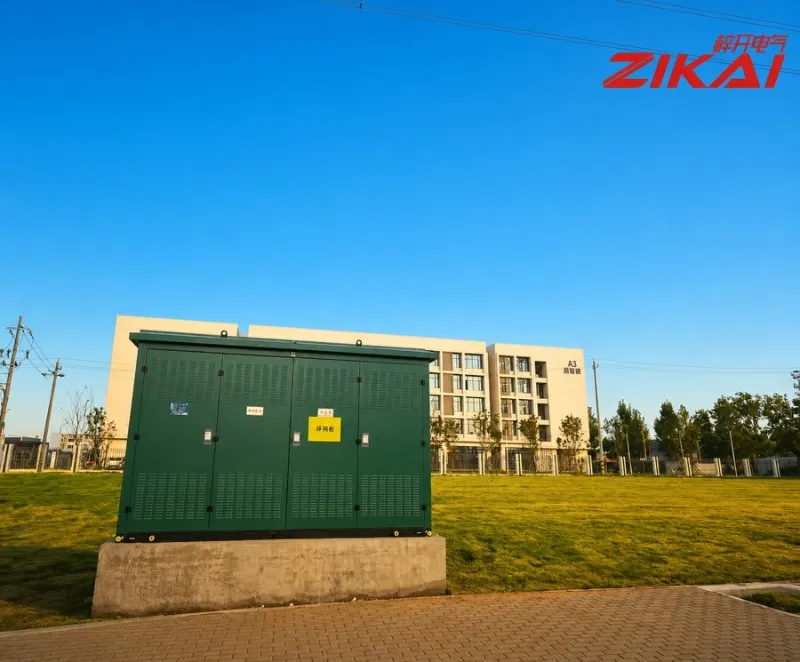 Projet du Collège de techniciens de Zhengzhou : mise en service et réception terminées, en attente de mise sous tension